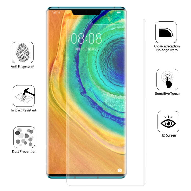2 PCS ENKAY Hat-Prince 0.1mm 3D Full Screen Protector Explosion-proof Hydrogel Film, For Huawei M...