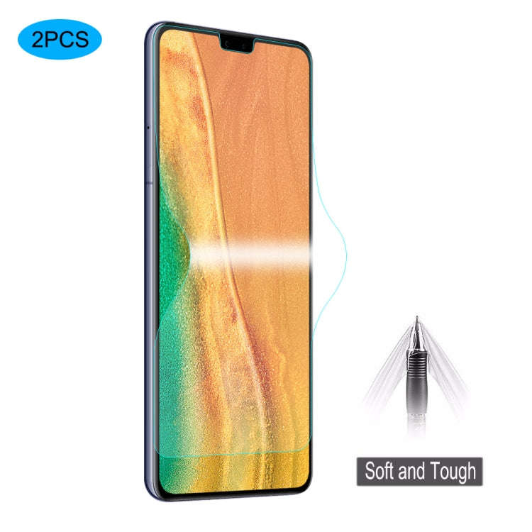 2 PCS ENKAY Hat-Prince 0.1mm 3D Full Screen Protector Explosion-proof Hydrogel Film, For Huawei M...