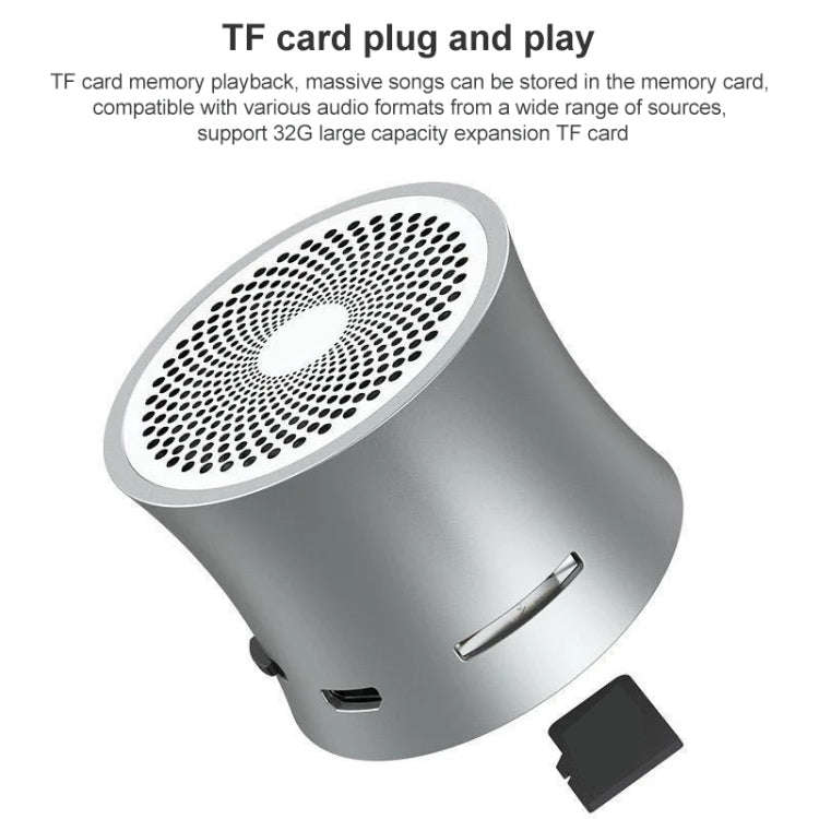 EWA A104 Bluetooth Speaker MP3 Player Portable Speaker Metallic USB Input MP3 Player Stereo Multi...