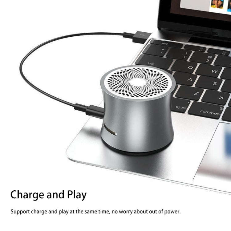 EWA A104 Bluetooth Speaker MP3 Player Portable Speaker Metallic USB Input MP3 Player Stereo Multi...