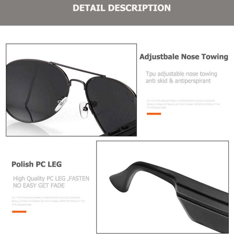A8 Wireless Earphone Bluetooth Headset Sunglasses Music Headphones Smart Glasses Earbud Hands-fre...