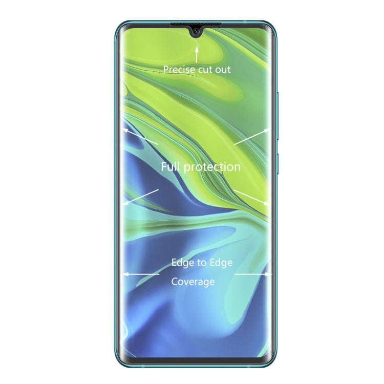 For  Xiaomi Mi CC9 Pro / Xiaomi Mi Note 10 Global ENKAY Hat-prince 3D Full Screen PET Curved Hot ...