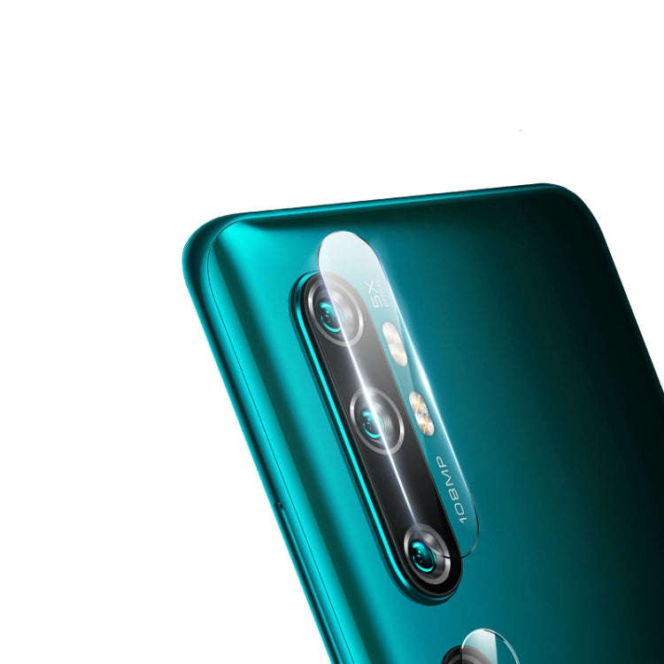 For Mi CC9 Pro/ Mi Note 10 2pcs mocolo 0.15mm 9H 2.5D Round Edge Rear Camera Lens Tempered Glass ...