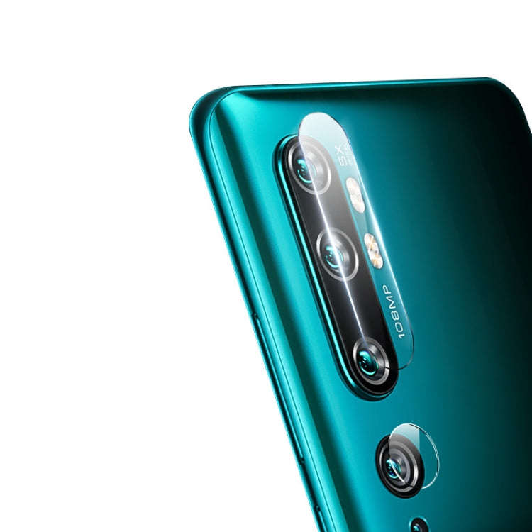 For Mi CC9 Pro/ Mi Note 10 2pcs mocolo 0.15mm 9H 2.5D Round Edge Rear Camera Lens Tempered Glass ...