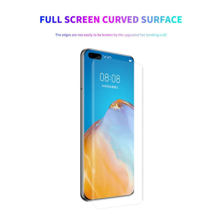 For Huawei P40 Pro 2 PCS ENKAY Hat-Prince 3D Full Screen PET Curved Hot Bending HD Screen Protect...