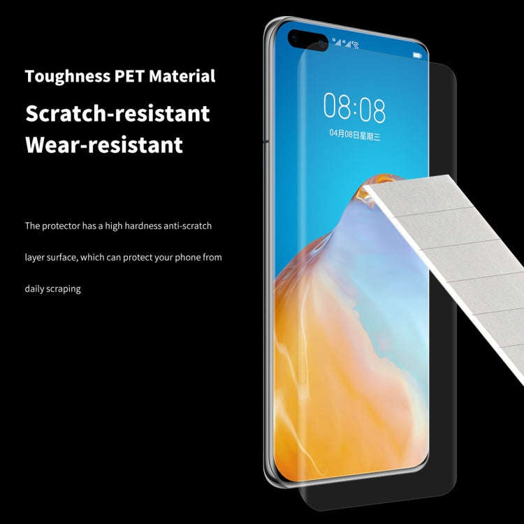 For Huawei P40 Pro 2 PCS ENKAY Hat-Prince 3D Full Screen PET Curved Hot Bending HD Screen Protect...
