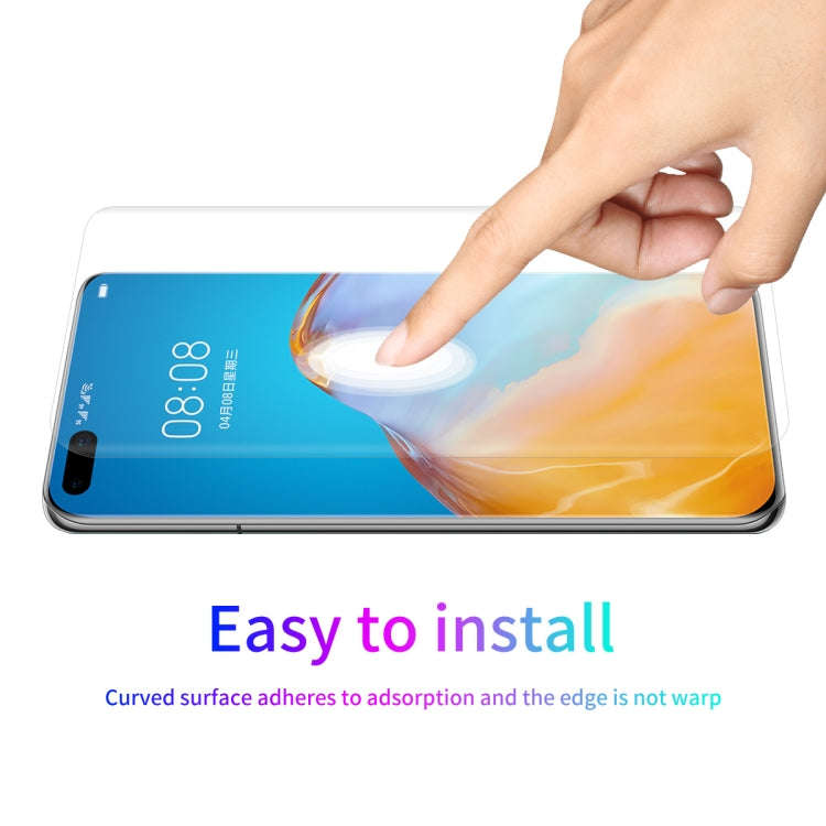 For Huawei P40 Pro 2 PCS ENKAY Hat-Prince 3D Full Screen PET Curved Hot Bending HD Screen Protect...