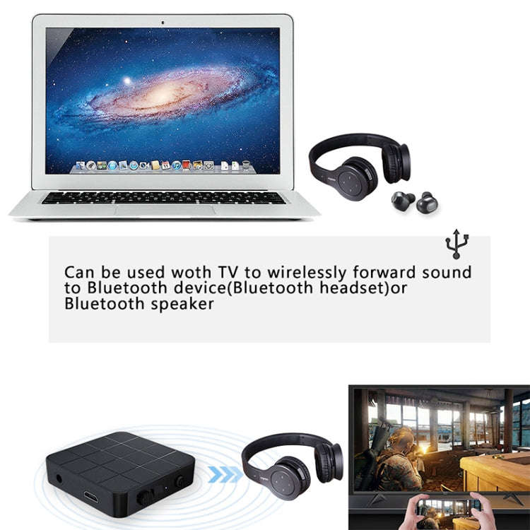 B32 2 in 1 Bluetooth 5.0 TV Computer Wireless Audio Bluetooth Adapter Bluetooth Transmitter Recei...