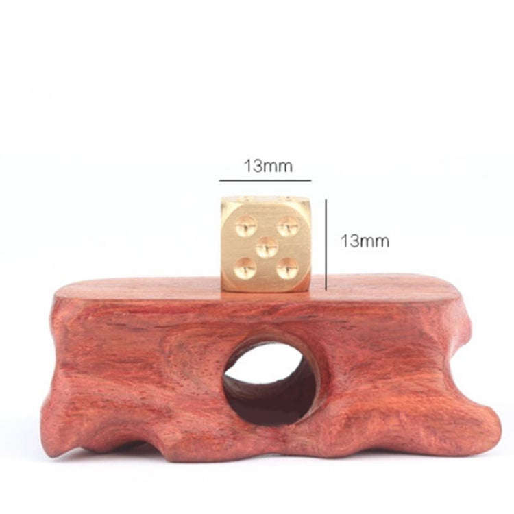 2 PCS Metal Solid Polyhedral Family Party Large Game Dice, 2 PCS Metal Polyhedral Dice