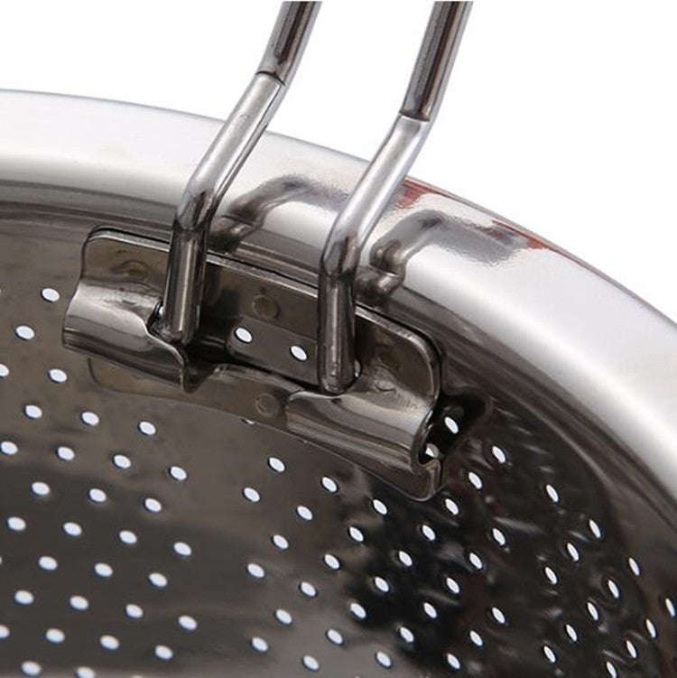 Stainless Steel Steaming Basket Plug-in Silicone Handle Pressure Cooker Steamer Kitchen Cooker Ac...