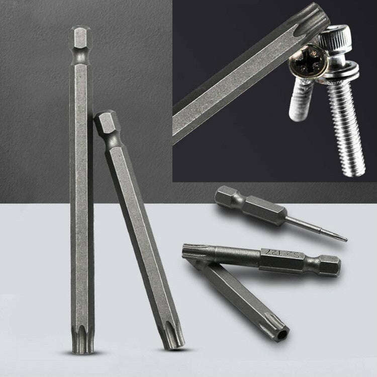 Plum Blossom Hollow Bit Multifunctional Peeling Bit Set, 12 PCS 50mm, 11 PCS 75mm, 11 PCS 100mm