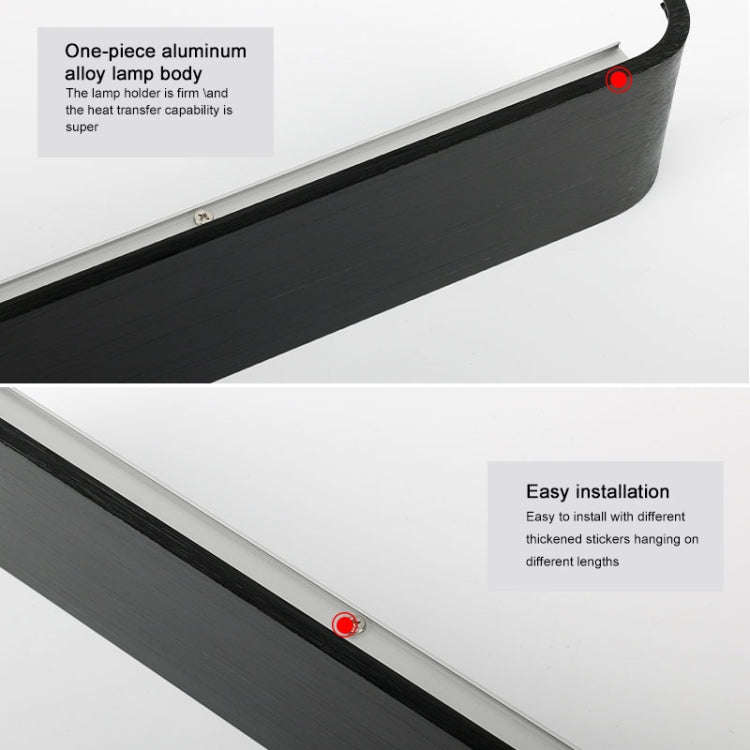 Modern Minimalist Living room Hallway Stairs Sconce LED Wall Lamp Creative Decoration Lighting, B...