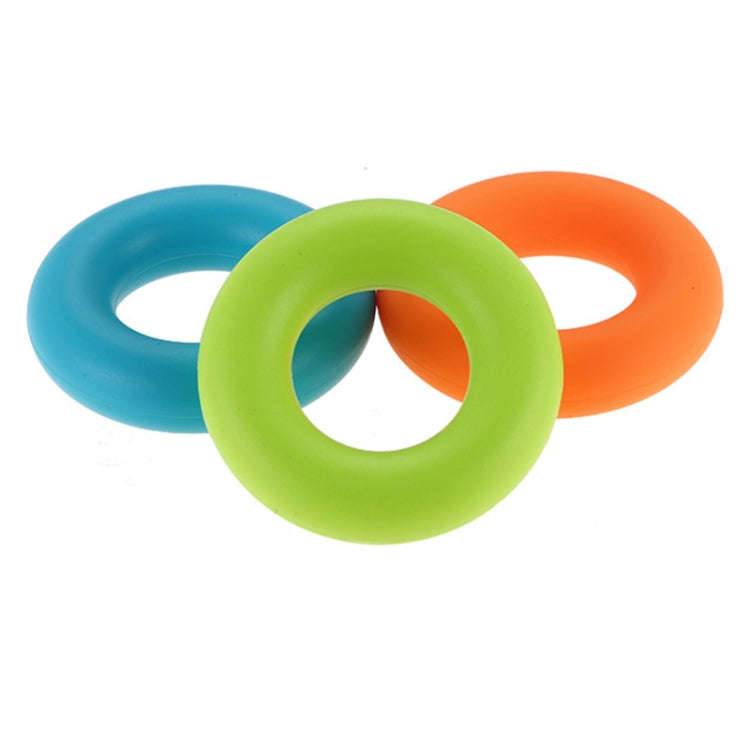 Silicone Grip Strength Finger Exercise Rehabilitation Silicone Ring, Silicone Grip (Green (30lb))...