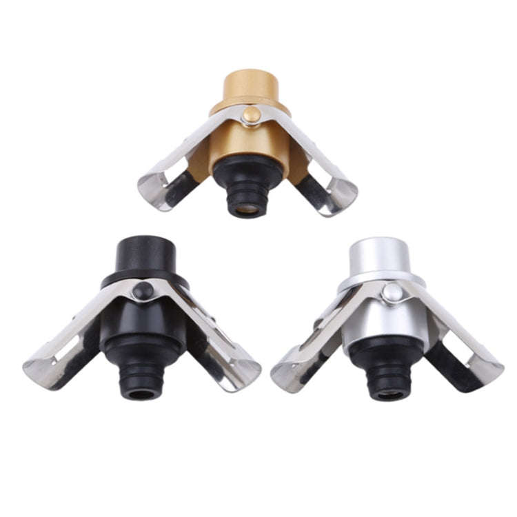 Push-button Stainless Steel Pumping Champagne Stopper Sparkling Champagne Snap Wing Vacuum Wine S...