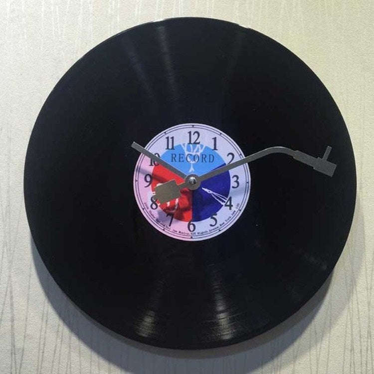 12 Inch Vinyl Record DIY Wall Clock Retro Vintage Record Clock