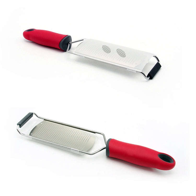 Cheese Grater Stainless Steel Blade Cheese Slicer Lemon Grater Chocolate Scraping Planer with Pro...