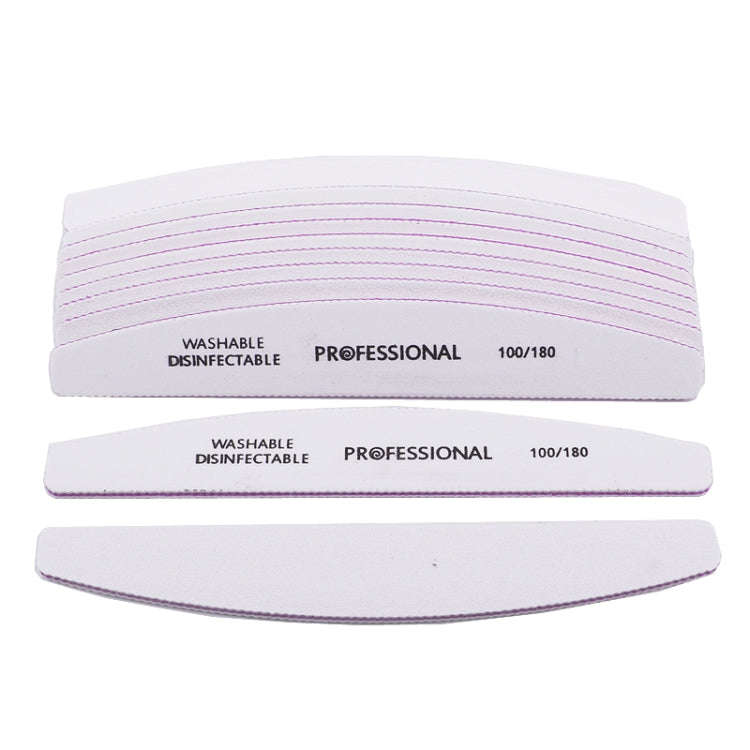 4 PCS Nail File Sandpaper Nail Sanding Grinding Polishing Manicure Care Tools