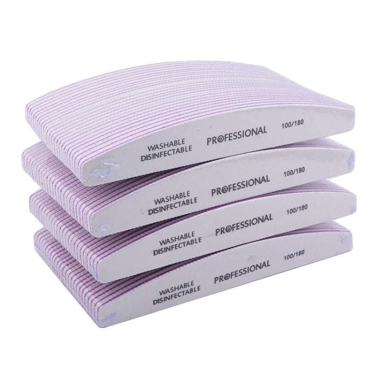4 PCS Nail File Sandpaper Nail Sanding Grinding Polishing Manicure Care Tools