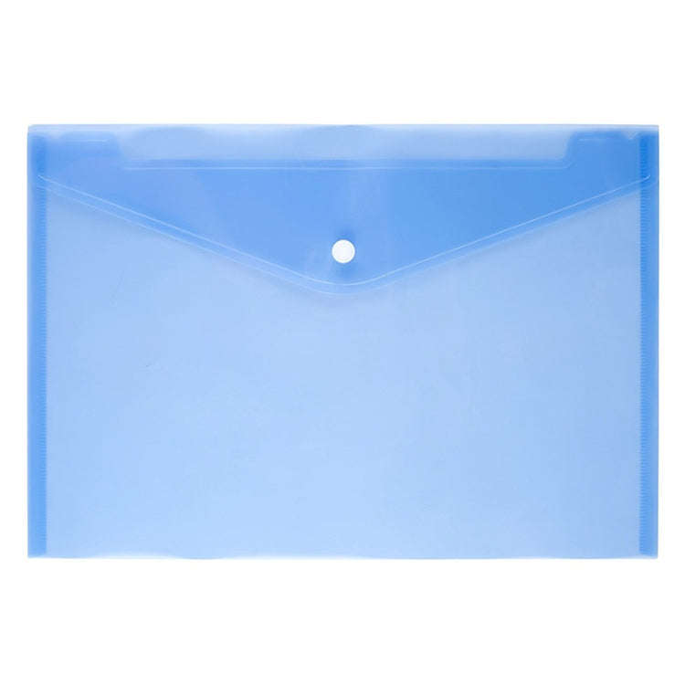 12 PCS A4 Clear Document Bag Paper File Folder Stationery School Office PP Case