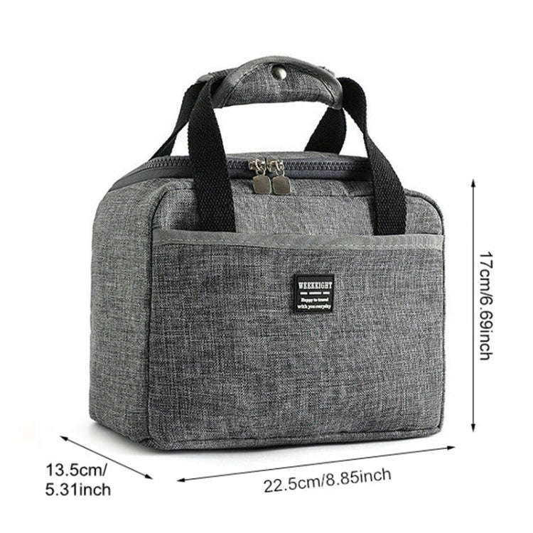 Thickened Handheld Lunch Bag Insulated Bento Bags Kids Lunch Kits