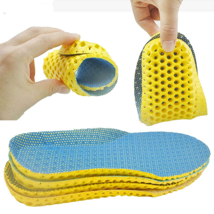 5 Pairs Stretch Breathable Deodorant Running Cushion Insoles, 46