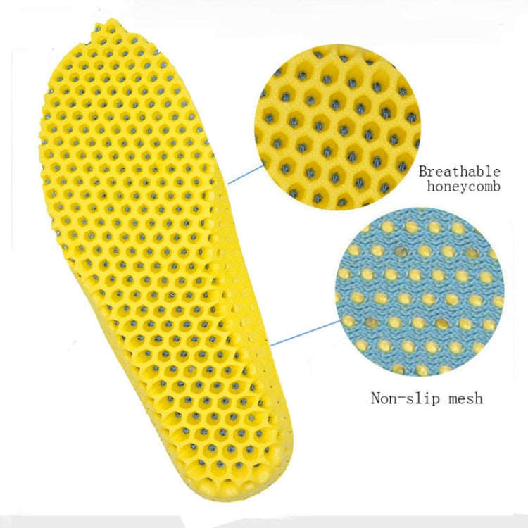 5 Pairs Stretch Breathable Deodorant Running Cushion Insoles, 46