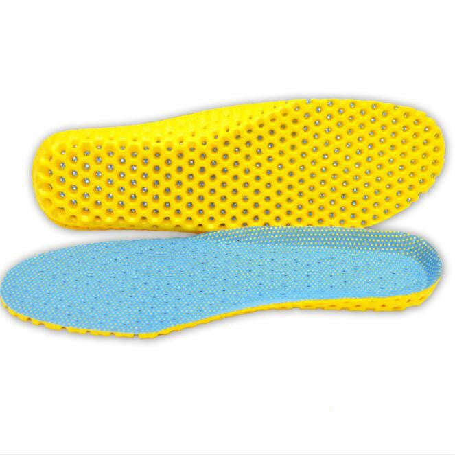 5 Pairs Stretch Breathable Deodorant Running Cushion Insoles, 46