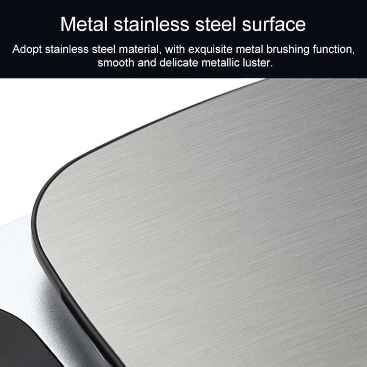 BOH-C305 Kitchen Stainless Steel LCD  Electronic Scale, Specification: 5kg/0.1g, 5kg/0.1g