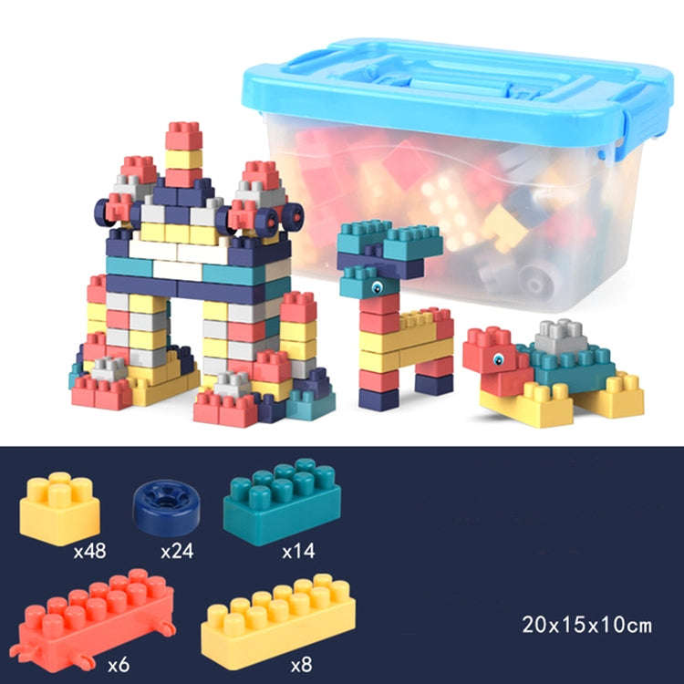 Children Creative Assembling Large Particles of Building Blocks DIY Educational Toys, Random Colo...