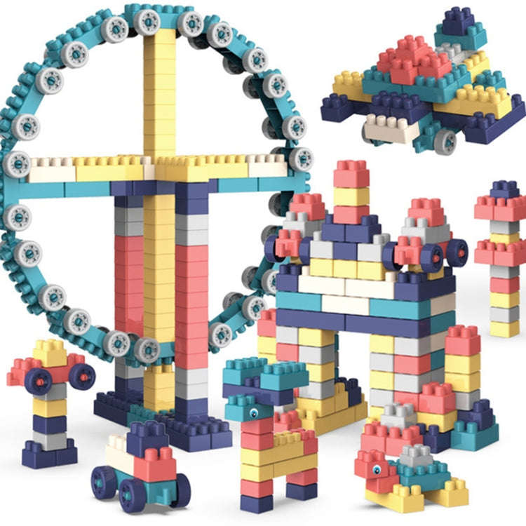 Children Creative Assembling Large Particles of Building Blocks DIY Educational Toys, Random Colo...