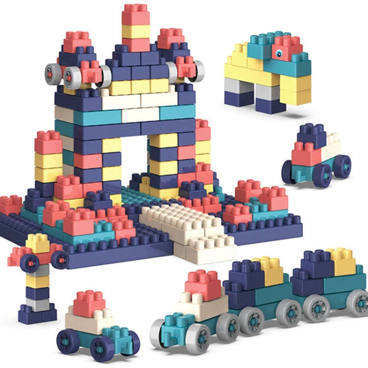 Children Creative Assembling Large Particles of Building Blocks DIY Educational Toys, Random Colo...