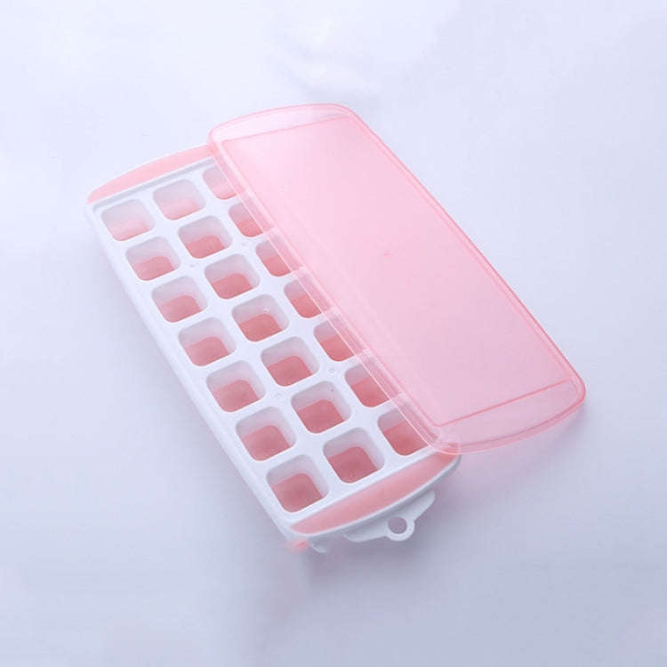 Summer 21 Grid Cool Home-made Ice Cube Ice Box Mould with Lid, 21 Grid(Pink), 21 Grid(Blue), 21 G...
