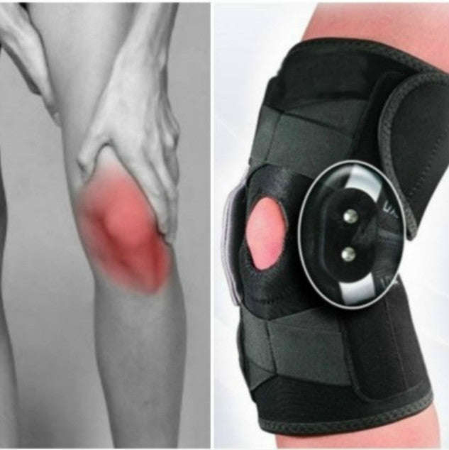 Adjustable Paste Type Breathable Sports Knee Protector with Aluminum Bracket, Paste Sports Knee P...