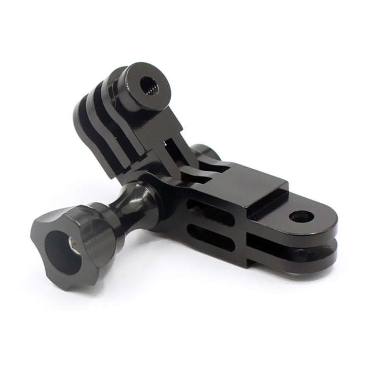 Action Camera Universal Aluminum Alloy Three-way Adjustment Arm 360 Degree Adapter, Red, Blue, Black