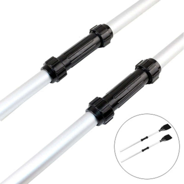 2 PCS Rubber Boat Paddle Connection Tube Universal Connector Boat Accessories for 26-28mm Rod, Ru...