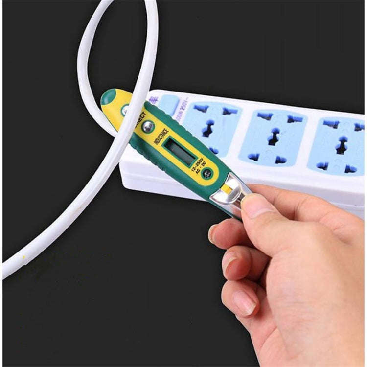 High Precision Electrical Tester Pen Screwdriver 220V AC DC Outlet Circuit Voltage Detector Test ...