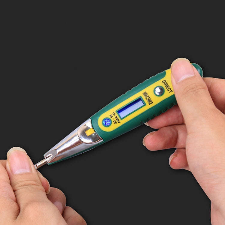 High Precision Electrical Tester Pen Screwdriver 220V AC DC Outlet Circuit Voltage Detector Test ...