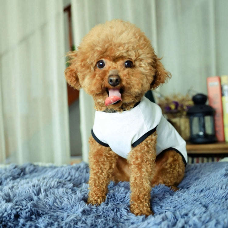 Pet Clothes Dog Love Pattern Vest Dog Clothes, S, XXL