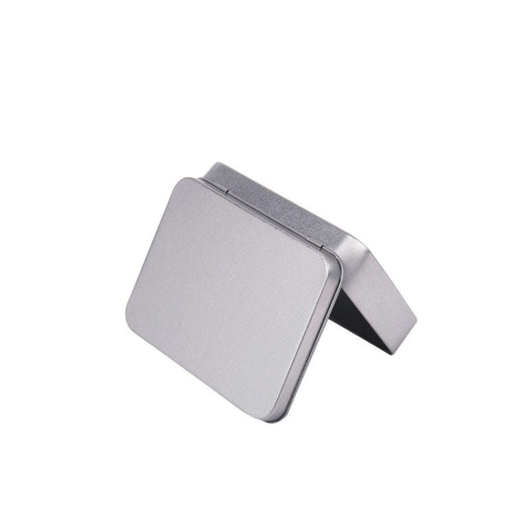 Rectangular Metal Storage Box Tinplate Business Card Storage Box, 11.5x8.5x2.2cm