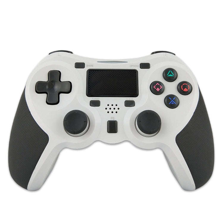 Rubberized Wireless Game Controller Bluetooth Handle for PS4 Host