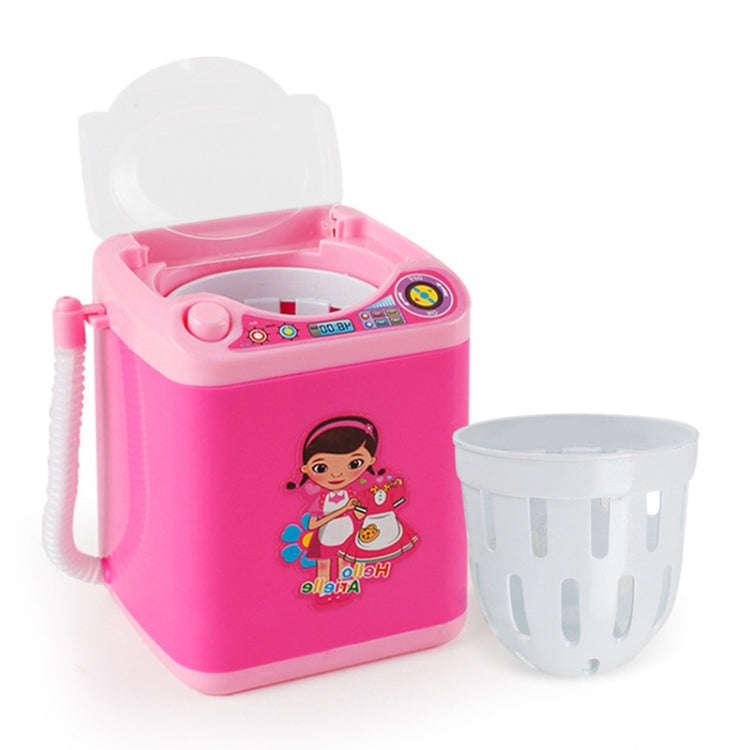 Mini Multifunction Kids Washing Machine Toy Beauty Sponge Brushes Washer