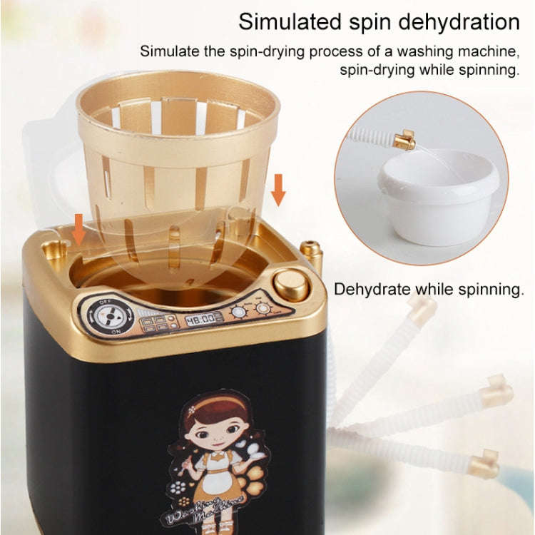 Mini Multifunction Kids Washing Machine Toy Beauty Sponge Brushes Washer