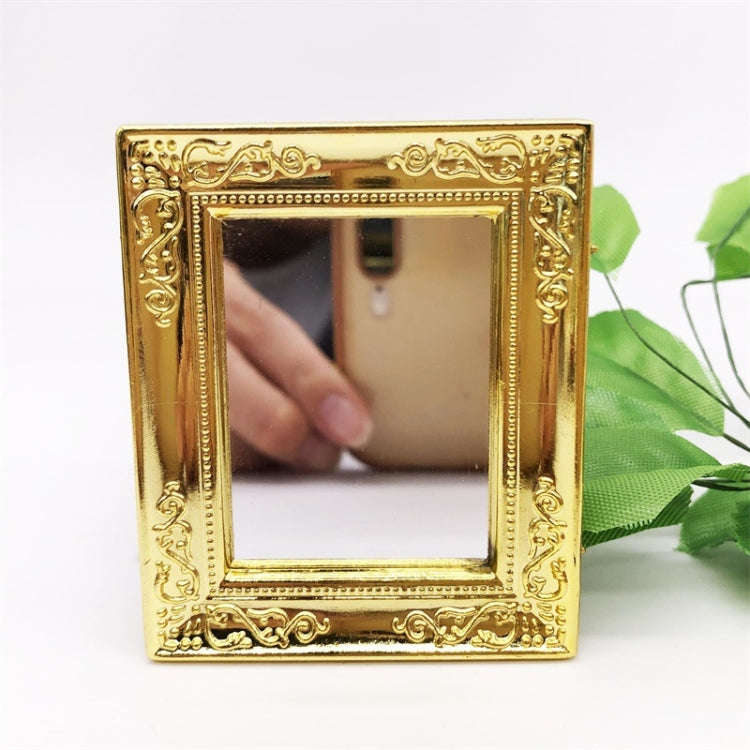 1:12 Mini House Toy Simulation Wall Mirror for Bedroom, Wall Mirror