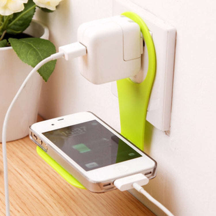 4 PCS Creative Collapsible Plastic Mobile Phone Charging Stand Portable Mobile Phone Charging Com...