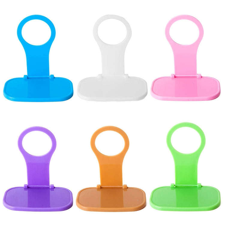 4 PCS Creative Collapsible Plastic Mobile Phone Charging Stand Portable Mobile Phone Charging Com...