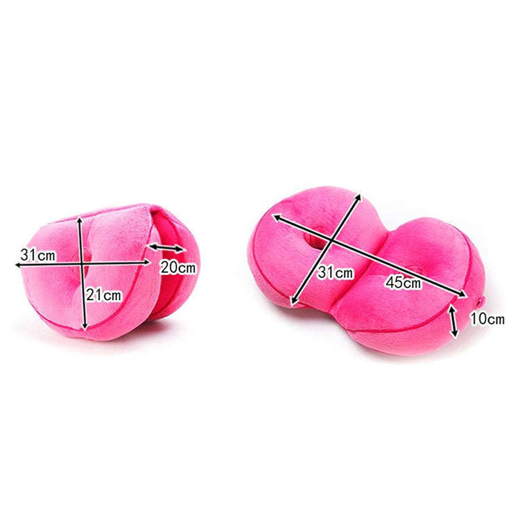 Multifunctional Dual Comfort Memory Foam Seat Hip Lift Seat Beautiful Butt Latex Cushion