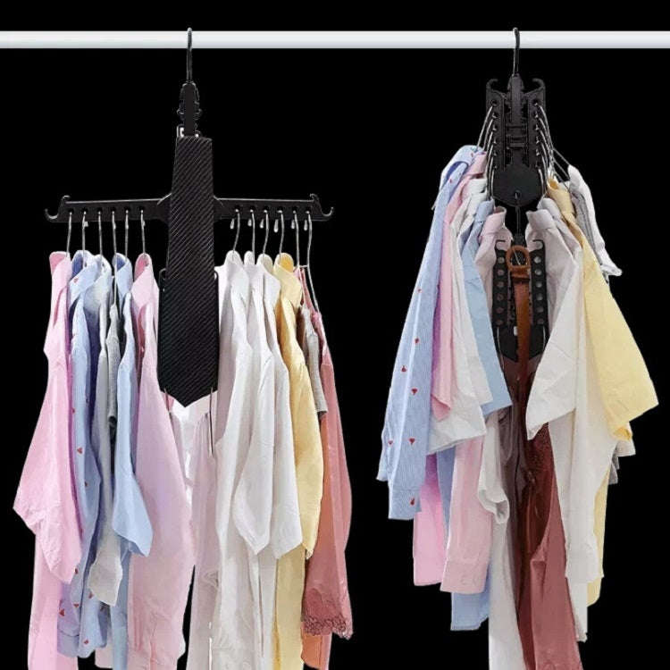 Multifunctional  5 in 1 Telescopic Folding Wardrobe Magic Trousers Rack, 5 in 1 Telescopic Rack