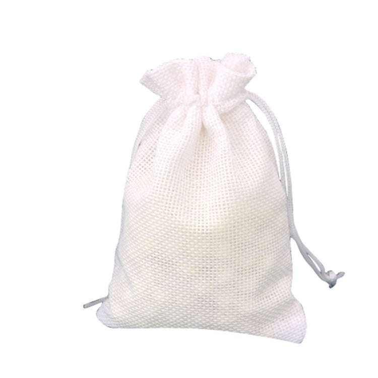 50 PCS Multi size Linen Jute Drawstring Gift Bags Sacks Wedding Birthday Party Favors Drawstring ...