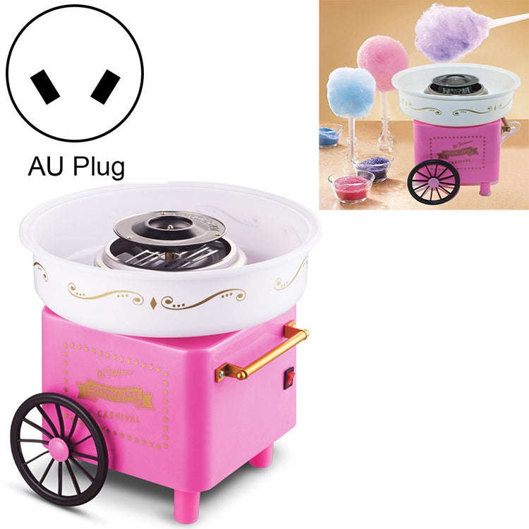Retro Trolley Mini Cotton Candy Machine, U.S. Regulations 110 V, European Regulations 220 V, Aust...