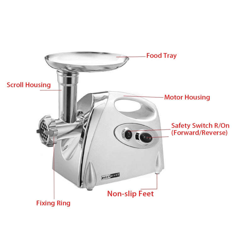 MGB -120A 250W Household Electric Multi-function Stainless Steel Kitchen Sausage Twisting Machine...